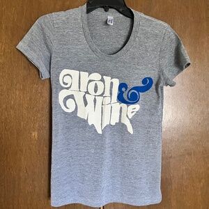 Iron & Wine concert tee